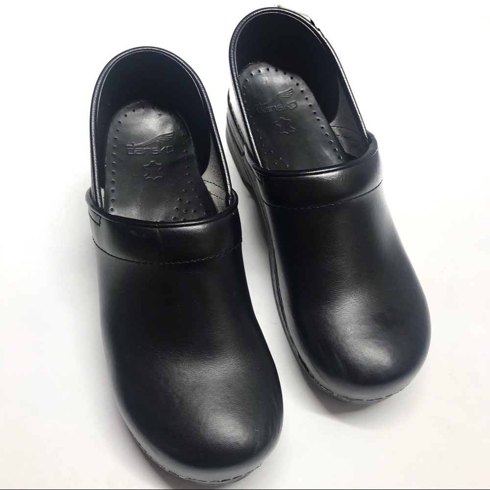 Dansko Black Professional Work Clogs 42
